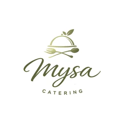 Logo von Mysa Catering, Catering-Partner des Soft Sunday Club von ALIGNHER