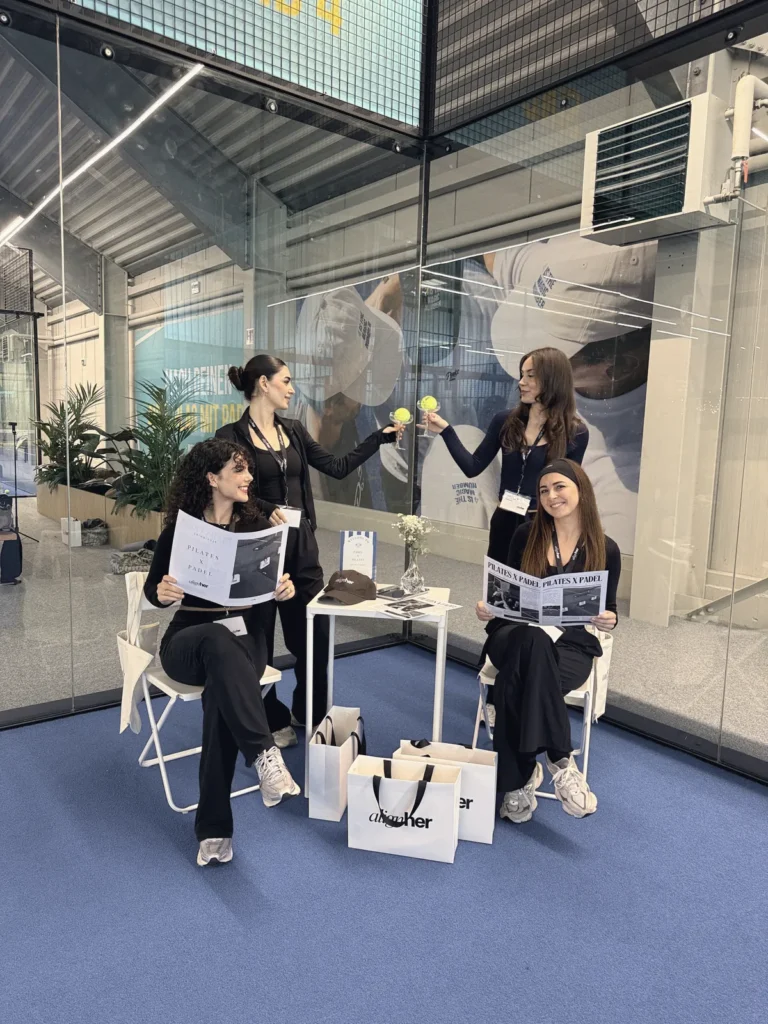 Die Pilates x Padel Zeitung